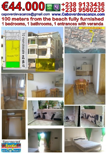 €44000 oasis T0 M2 44,17 CON VERANDA eeevai.com caboverdevacanze.com