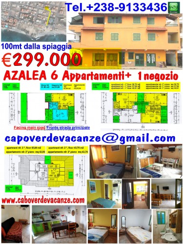 AZALEA B&B santa maria Sal CABOVERDEVACANZE.COM capoverdevacanze.com eeevai.com