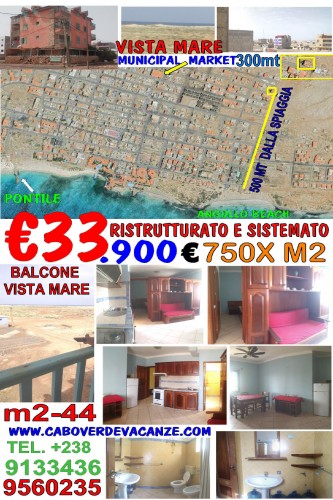 1 IT €33.900 CASA DAMANTE N9 萨尔, 佛得角, 假期, 卡内德维德卡坎泽, 佛得角度假, eeevai.com,