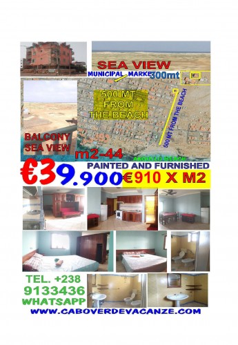  €39.900 CASA  DAMANTE  N9 Sal, capo verde, holidays